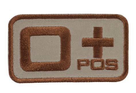 Blood group identification Sand/Brown 0 pos + | Recon Company