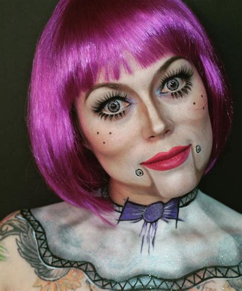 puppet makeup look