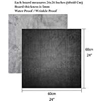 Store2508 Photo Backdrop Boards Kit 2 Pcs 24x24in Double Sided Wood ...