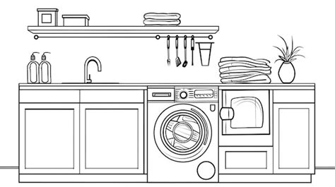 How to Draw a Washing Machine 的图像结果