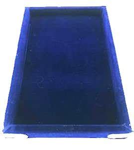 OSCAR 7 x 10 Blue Velvet Jewellery Display Trays Showcase Displays ...