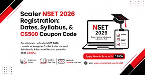 Scaler School of Technology May 2026 Intake: Last Date to Apply is May 8!