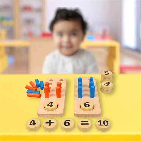 Buy Wooden Ten Frame - Math Learning Toy for Kids – SmartBee Toys