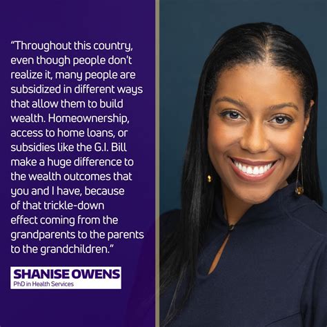 Shanise Owens, a recent Health Services PhD graduate, has made ...