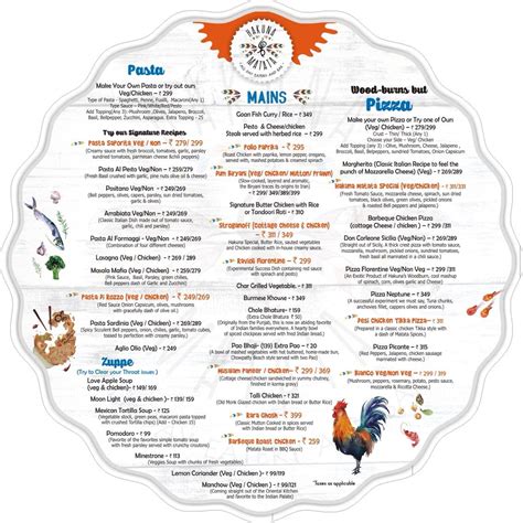 Menu at Hakuna Matata J.M Road, Pune, The Deccan Royale Hotel