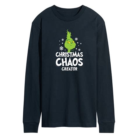 Dr. Seuss The Grinch - Little Grinch - Christmas Chaos Creator - Men's ...