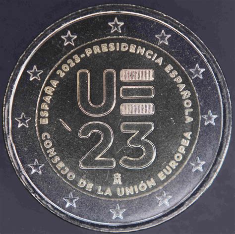 Spain 2 Euro Coin - Spanish Presidency of the Council of the European ...