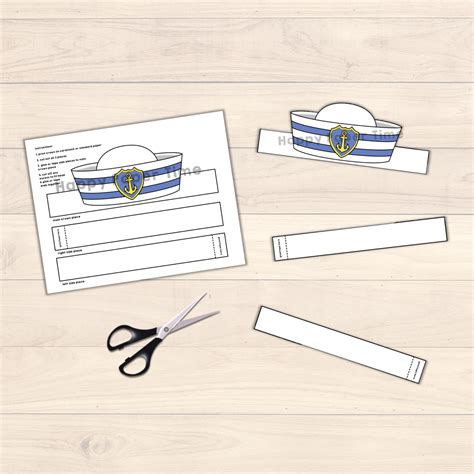 Image result for Paper Sailor Hat Tutorial