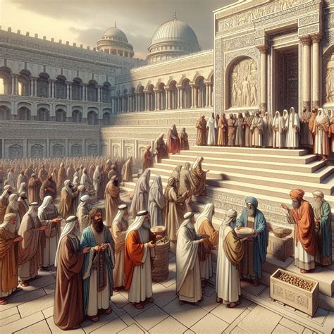 What does Ezra 2:68 mean? | Bible Art