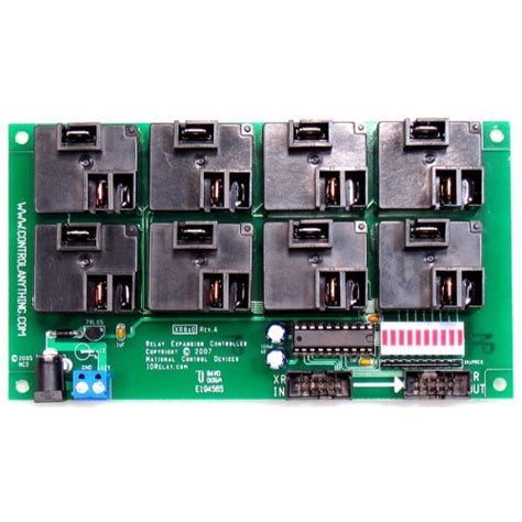 XR Expansion Low Cost 8 Channel High Power Relay Controller at MG Super ...