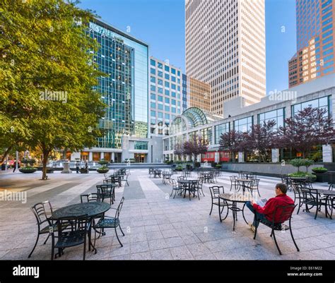 The Plaza at Two Wells Fargo Center in downtown Charlotte, North ...