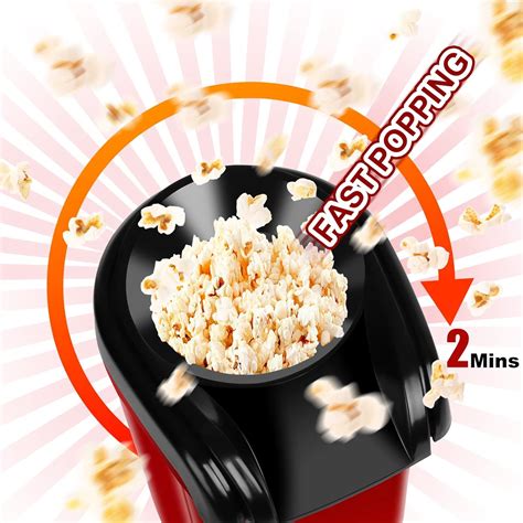 Popcorn Maker Machine - GOFFUGT 1200W Hot Air India | Ubuy