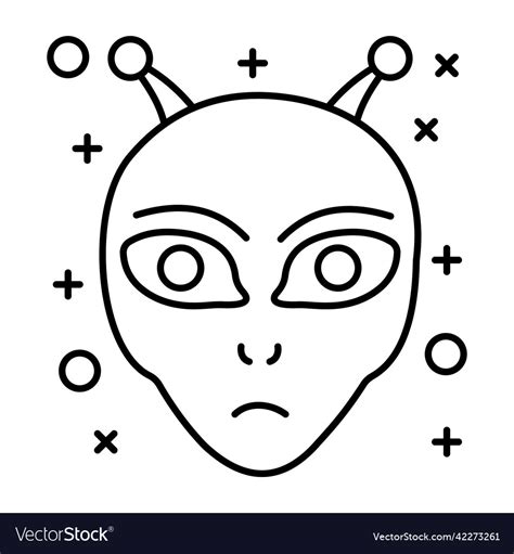 Alien Face Vector 的图像结果