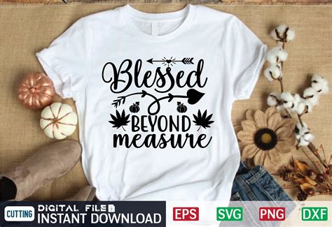 Blessed Beyond Measure Svg Graphic by CraftsSvg30 · Creative Fabrica