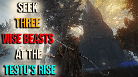 Elden Ring - Seek Three Wise Beasts at the Testu's Rise - Tower Puzzle ...