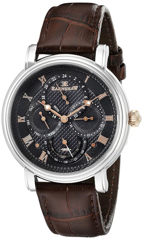 Thomas Earnshaw Men's ES-8048-02 Longcase Master Calendar Analog ...