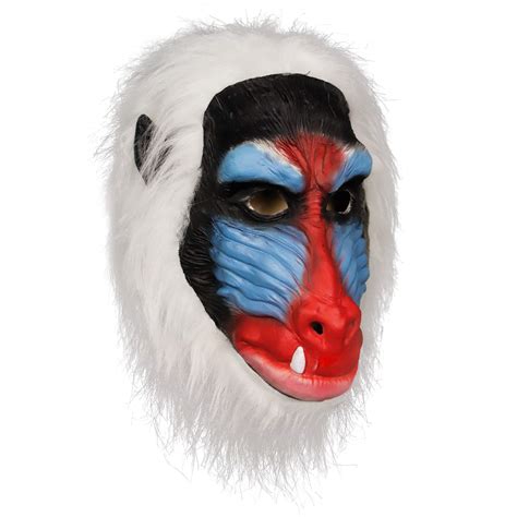 Buy Molezu Animal Baboon Head ,Jungle Chimp Monkey Gorilla Latex ...