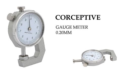 CORCEPTIVE precision dial pocket flat head thickness gauge,guage ...