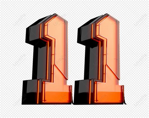 Countdown Number 11, Stereo Number, Countdown Numbers, 11 PNG Image And ...