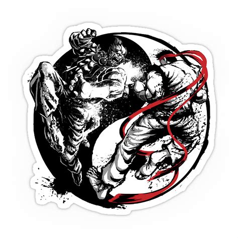 Street Fighter sticker-9 – Inkyprinty.in