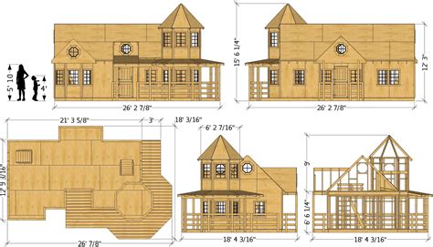 Playhouse Plans Free Printable