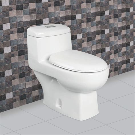 Buy Belmonte Ceramic Floor ed One Piece Western Toilet/Water Closet ...
