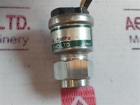 Nagano Keiki Seisakusho Hpt 6606048-3.5 Mpa Pressure Transmitter Senso ...