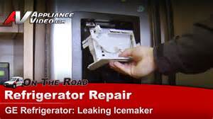 GE GSL255FTFBS Refrigerator Diagnostic and Repair – Icemaker dripping water from flapper – Ice ...