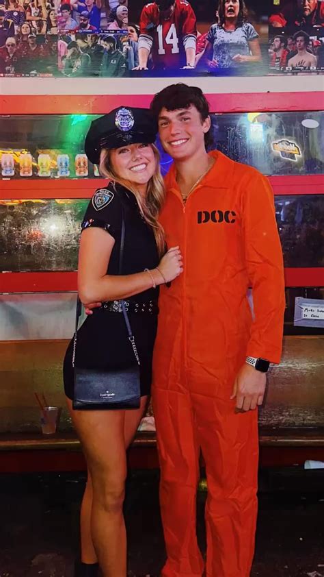 Cop and prisoner costume ️ ️ | Hot halloween costumes, Cute couple ...