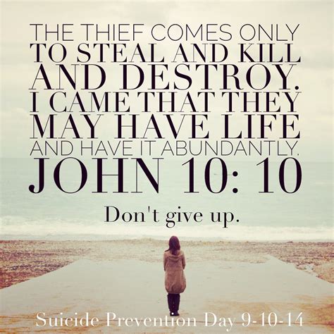 Biblical Quotes Against Suicide. QuotesGram