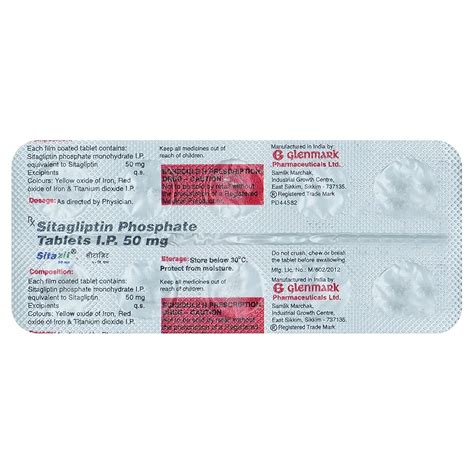Sitazit 50mg - Strip of 10 Tablets : Amazon.in: Health & Personal Care