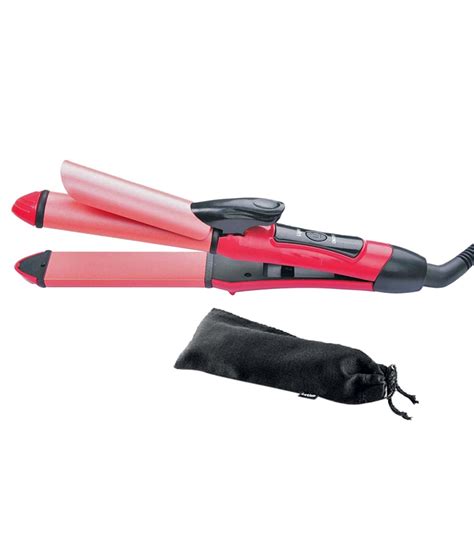 Nucleair Nhc-2009 2 In 1 Hair Straightener & Curler : Amazon.in: Beauty
