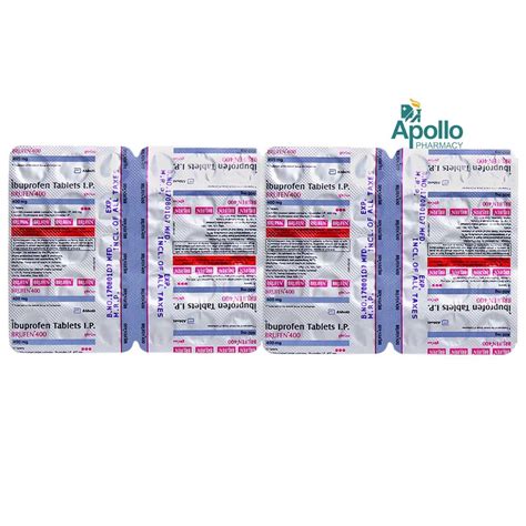 Brufen 400 Tablet | Uses, Side Effects, Price | Apollo Pharmacy