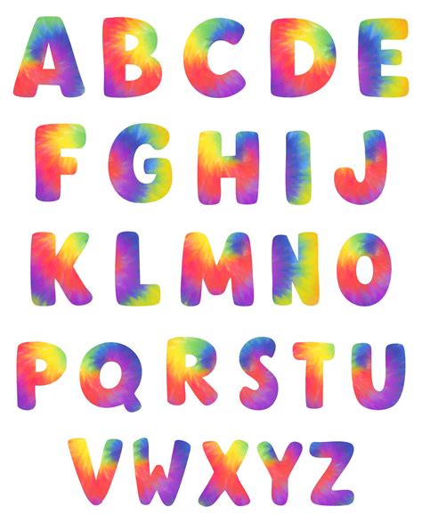 6 Inch Bubble Letters - 20 Free PDF Printables | Printablee