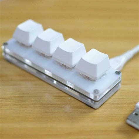 4 Key USB Mini Mechanical Keyboard DIY Custom India | Ubuy