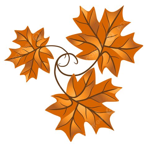 Orange Maple Leaf Clip Art Maple Leaf, Sticker Clipart Autumn Maple