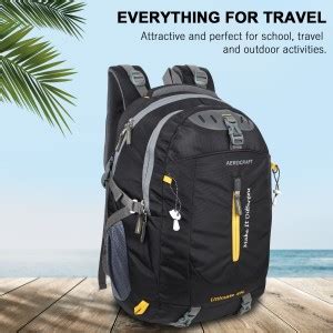 AEROCRAFT Ultimate Waterproof Travel Backpack Camping Hiking Trecking ...
