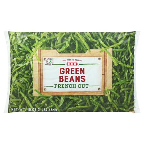 H-E-B Frozen French Cut Green Beans, 16 oz | Central Market - Really ...