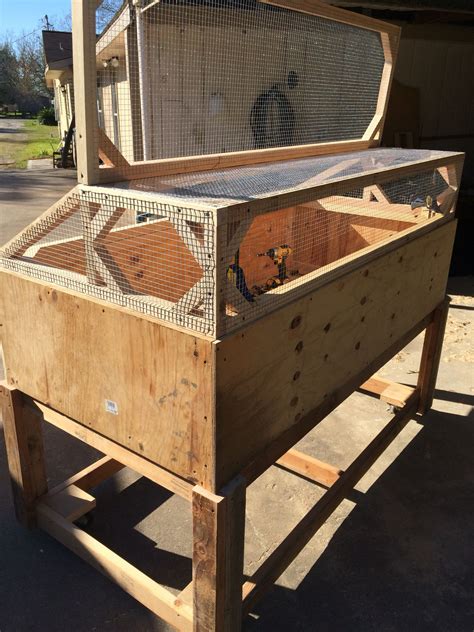 Chicken Brooder Box on Wheels