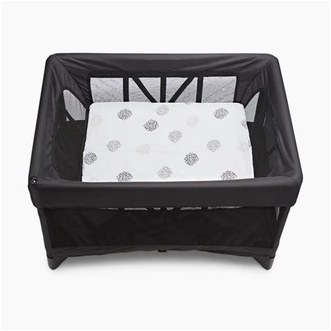 4moms Breeze Plus Bassinet Sheet Set (2 Pack) - White/Grey Crosshatch ...