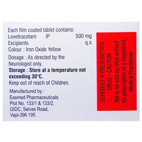 Epitra-500 Tablet | Uses, Side Effects, Price | Apollo Pharmacy