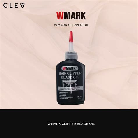 Jual Wmark CLIPPER BLADE OIL 55ml - MINYAK CLIPPER WMARK | Shopee Indonesia
