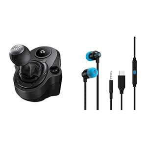 Logitech G Driving Force Racing Wheels Shifter for G29, G920 & G923, 6 ...