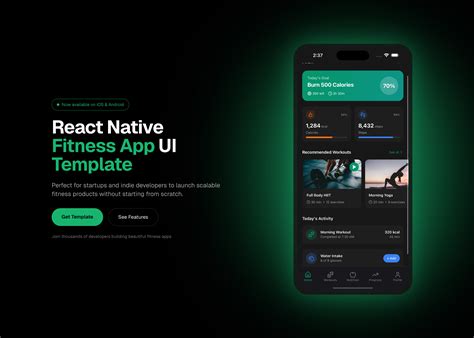 Fitness App - React Native App Template | Applighter