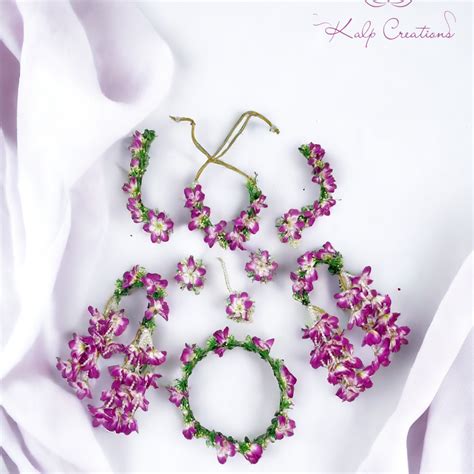 ORCHID Jewellery Sets for Womens Along with Long kalera – Kalp Creations