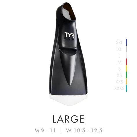 TYR LFN2001 Flex Fins 2.0 (White)-L – Sportswing.in