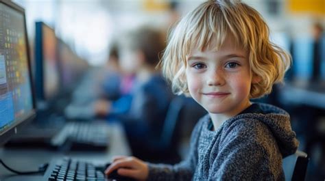 Child Using Computer Properly 的图像结果