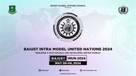 BAIUST Intra Model United Nations 2024, Bangladesh Army International ...