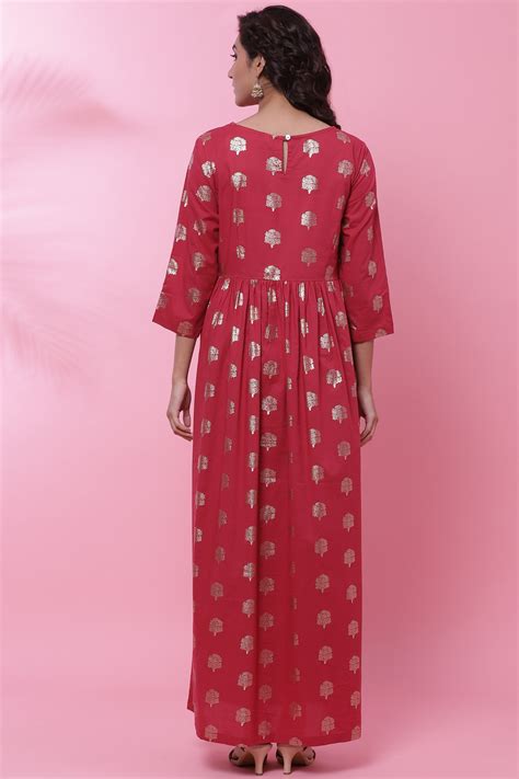 Cherry Cotton Fusion Dress