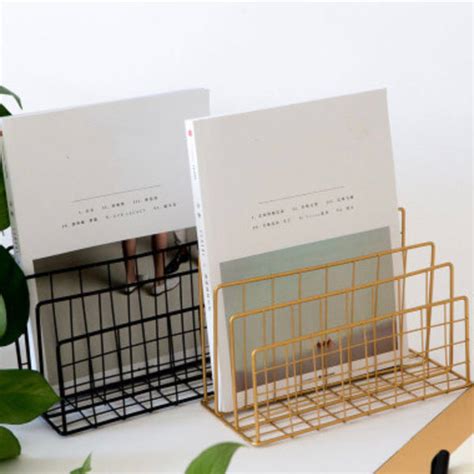 Gold Magazine Rack